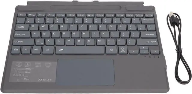 Main image of Gaming Keyboard,Notebook Keyboard Gaming Keyboards Pc Gaming Keyboards Ultra Slim Portable with Touchpad Colorful Backlight Built in Battery