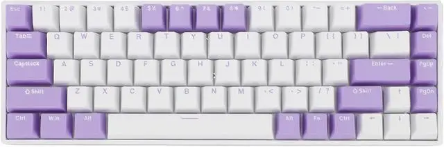 Main image of Yunir 68 Keys Mechanical Keyboard,60% Blue Switch Hot Swap N Key Rollover Mechanical Keyboard,USB C Wired Keyboard for 2000 ME 7 8 10 for HarmonyOS