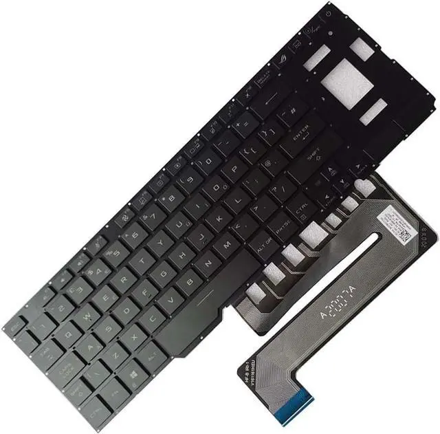 Alt view image 3 of 5 - Laptop Keyboard Compatible with AS-U GX550 GX550L GX551 GX551Q Black US RGB Backlight