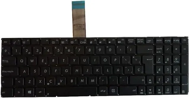 Alt view image 2 of 3 - OEM Spanish Laptop Keyboard for as-us K550C K550CA K550CC K550LB - Black SP Layout Replacement Keyboard Accessories