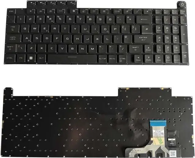 Main image of Laptop Keyboard Compatible with AS-U G814J G834 G834J G834JZ RGB Backlit (RGB Rainbow Backlight)
