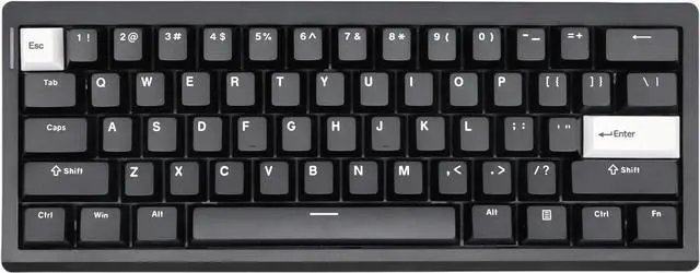 Main image of GMK61 60% Mechanical Keyboard,Triple Mode BT5.0/Wired/2.4GHz Wireless Keyboard with PBT Keycaps RGB Programmable Hot Swap Linear Switch,61 Keys Gasket-Mounted NKRO Gaming Keypad for Win/Mac (Black)