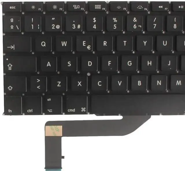 Alt view image 5 of 5 - Spanish Keyboard Compatible with A1398 ME663 MGXA2 MGXC2 Pro MC975 MC976 ME664 ME665 ME293 ME294 Compatible Laptop Keyboards