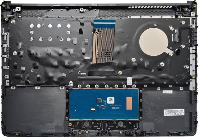 Alt view image 2 of 2 - Laptop Latin Keyboard Compatible for HP TPN-I130 TPN-I135 340 G5 14-CF0051OD 14-CF0052OD 14-CF1020OD 14-CF1051OD No Backlit with TouchPad Palmrest Upper Cover Case (Gray)