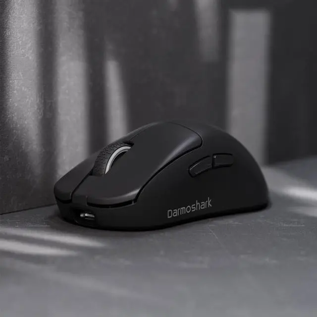 Alt view image 3 of 7 - Darmoshark N7 Wireless Gaming Mouse,Tri-Mode 8K/USB-C/Bluetooth,Up to 30000DPI,PAW3950 Optical Sensor Lightweight 49g,5 programmable Button,Computer Mouse for Laptop,PC,Mac(Black)