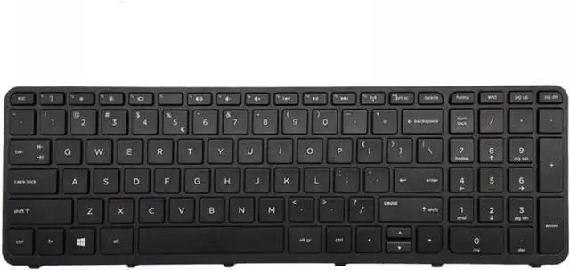 Alt view image 2 of 5 - US Laptop Keyboard Compatible with Models 350 G1 350 G2 355 G2 752928-001 758027-001 6037b0095501 SG-59840-XUA with Frame