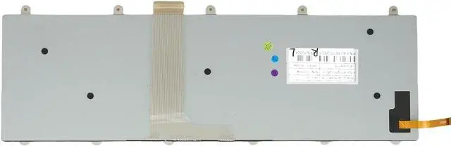 Alt view image 5 of 6 - Laptop Keyboard for Clevo K680S, Terrans Force X511 X611 X711 X811, Sager NP8268 NP9150 NP9170 NP9370 NP9380 NP9570 NP9580 V132150AK1, 6-80-P2700-070-3, Backlit (DE German QWERTZ Deutsche)