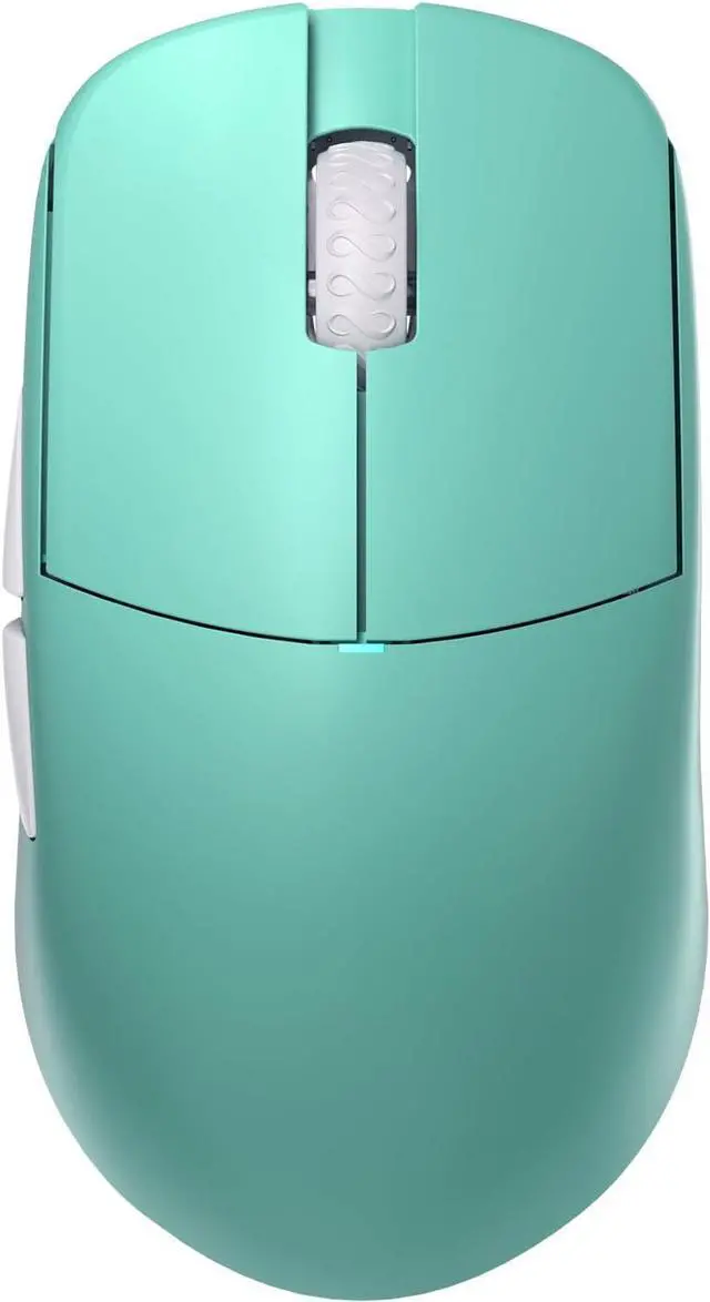 Main image of Lamzu Atlantis OG V2 PRO Wireless Gaming Mouse, Ultra Lightweight 57g, Mechanical Switch,26000 DPI,Symmetrical,MCU Nordic 52840,Silver TTC, PAW3395 Sensor (Elegant Blue)-Coming with 1K Dongle
