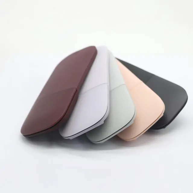 Alt view image 5 of 5 - Arc Touch Mouse,Appliable for Microsoft Surface Arc Mouse FHD-00001 /FHD-00002 /FHD-00003 /FHD-00004 Portable Foldable Mouse Silent Folding Arc Mouse for Computer Mac OS Notebook (Pink)