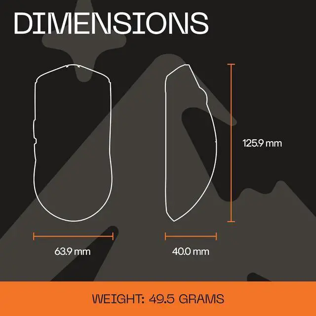 Alt view image 7 of 7 - Higround Yuma Wireless Mouse - CELSHADE, Lightweight Gaming Mice, PIXART 3395 Sensor, 26K DPI, 650 IPS, 50G Acceleration, Up to 70 Hours Battery Life, 4KHz Wireless Polling Rate with Motion Sync