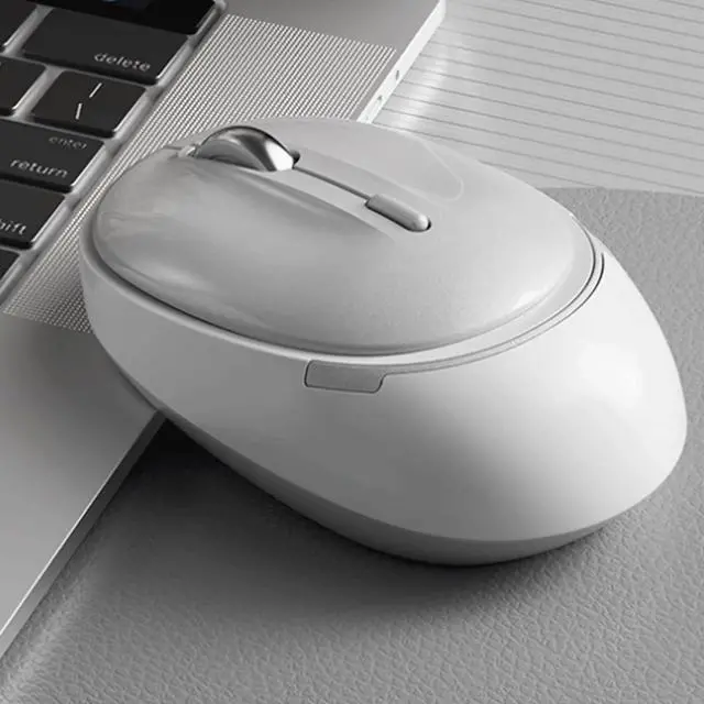 Alt view image 4 of 5 - Wireless Mouse with 2.4G USB Receiver 1600 DPI Single Mode or Dual Mode Portable Computer Mouse for Laptops PC Rechargeable