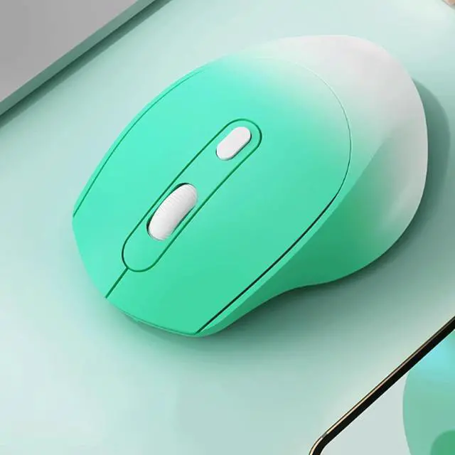 Alt view image 4 of 5 - Mouse Wireless Mouse 2.4G Quiet Computer Mouse with USB Receiver Portable for Laptop, PC, with a Mouse pad 800/1200/1600 DPI Computer Mouse