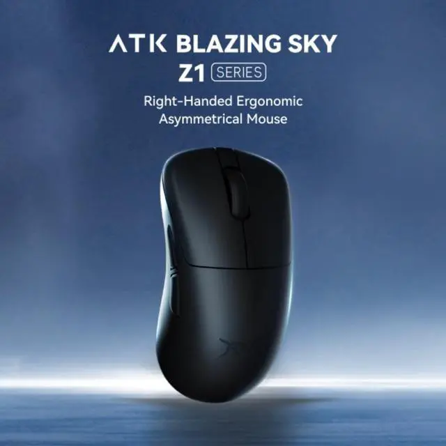 Alt view image 2 of 7 - ATK Blazing Sky Z1 Series Wireless Gaming Mouse  PAW3950 Sensor, 8K Polling Rate, 5357g Lightweight, Nordic 52840 MCU, ATK Optical Switches, USB-C, Ice-Matte Coating