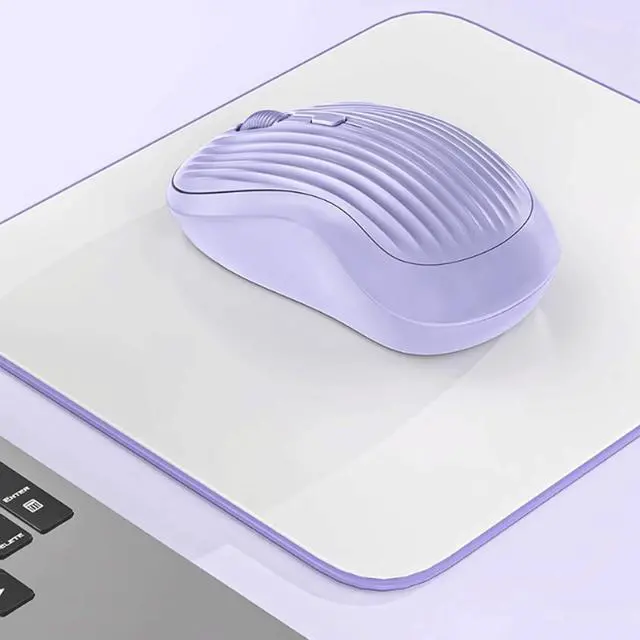 Alt view image 4 of 7 - Computer Mouse Wireless Mouse 2.4G Quiet Computer Mouse with USB Receiver Portable Cordless Mice for Laptop, PC, 800/1200/1600 DPI Wireless mice