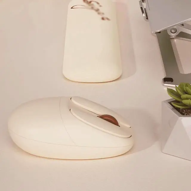 Alt view image 7 of 7 - Mouse Wireless Mouse 2.4G Ergonomic Optical Mouse Computer Mouse for Laptop, PC, Computer Rrechargeable Dual-Mode Mouse Computer Mouse