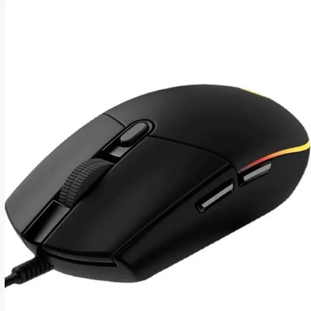 Main image of Mouse Gaming Mouse, Wired Optical Mouse with 6 Buttons RGB Lighting for laptops, desktops, Business Offices Touch Scroll Wheel Classic Black Computer Mouse