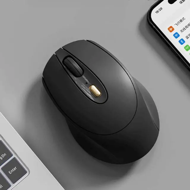 Alt view image 7 of 7 - Mouse Wireless Mouse, 2.4G Portable Computer Mice for PC, Laptop, Windows,Office Included Wireless USB dongle Computer Mouse