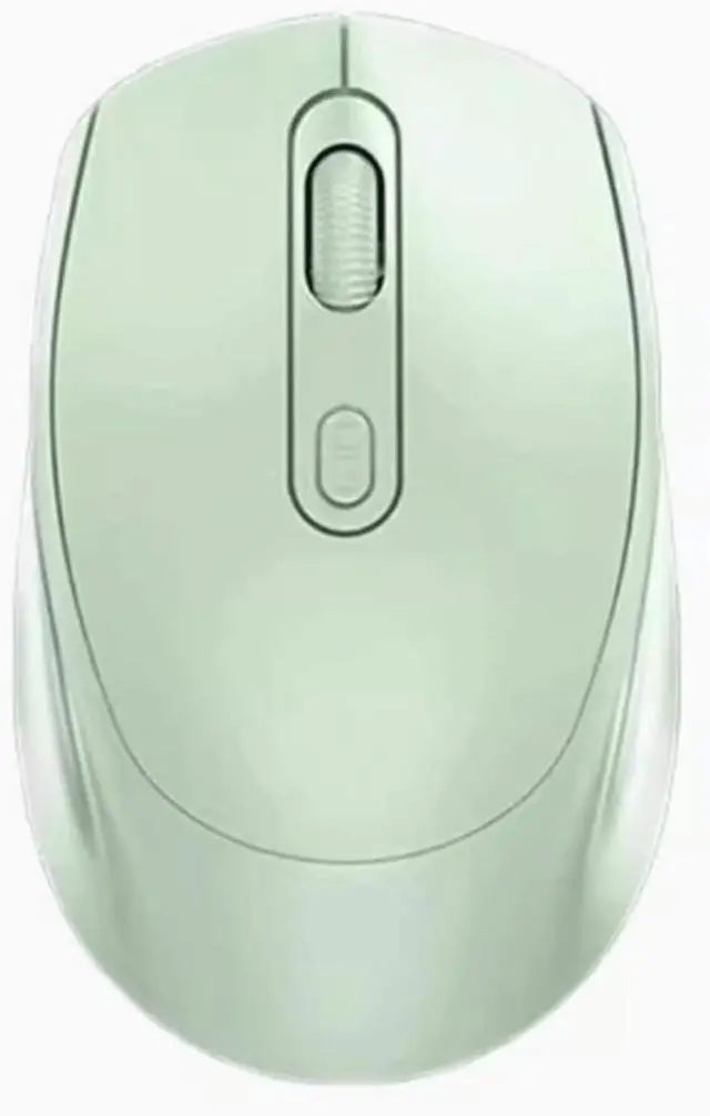 Main image of Wireless Mouse 2.4G Dual-Mode Silent Rechargeable Computer Mouse with USB Receiver Portable Cordless Mice for Laptop, PC (Green)