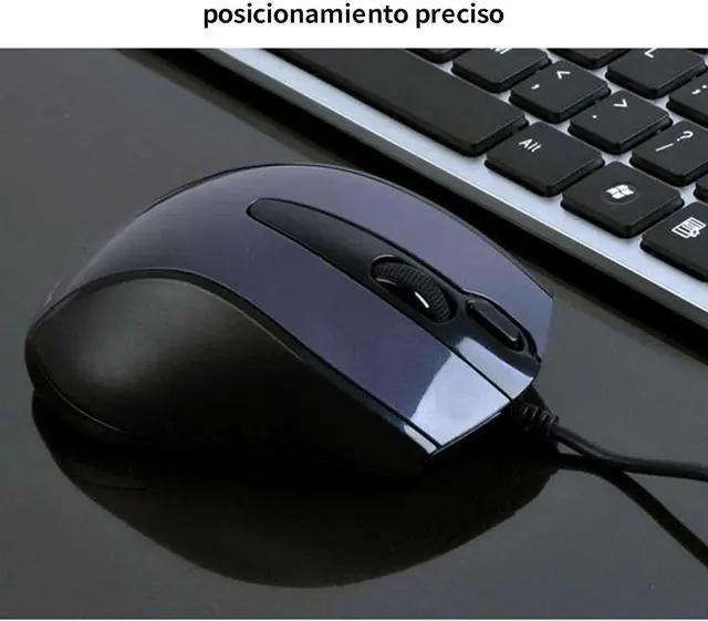 Alt view image 3 of 7 - JUSHZ Computer Mouse for Laptop Wired USB Mouse Gaming Ergonomic Mice Pointing Device Lightweight Soundless Touch Scroll Optical Mouse Office Use Silent with Screenshot Button (Black,104x67x37.8mm)