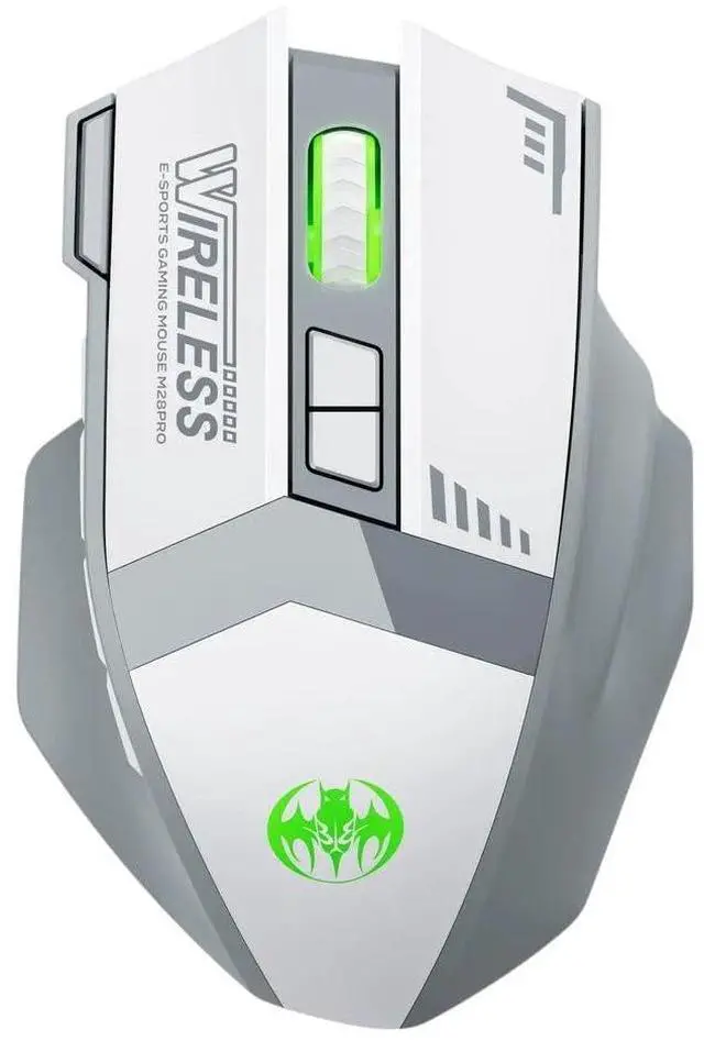Main image of Dual Mode Bluetuth 5.1+2.4G Wireletss Gaming Mouse Portable Rechargeable Optical Ergonomic Computer Mice for Laptop Pc