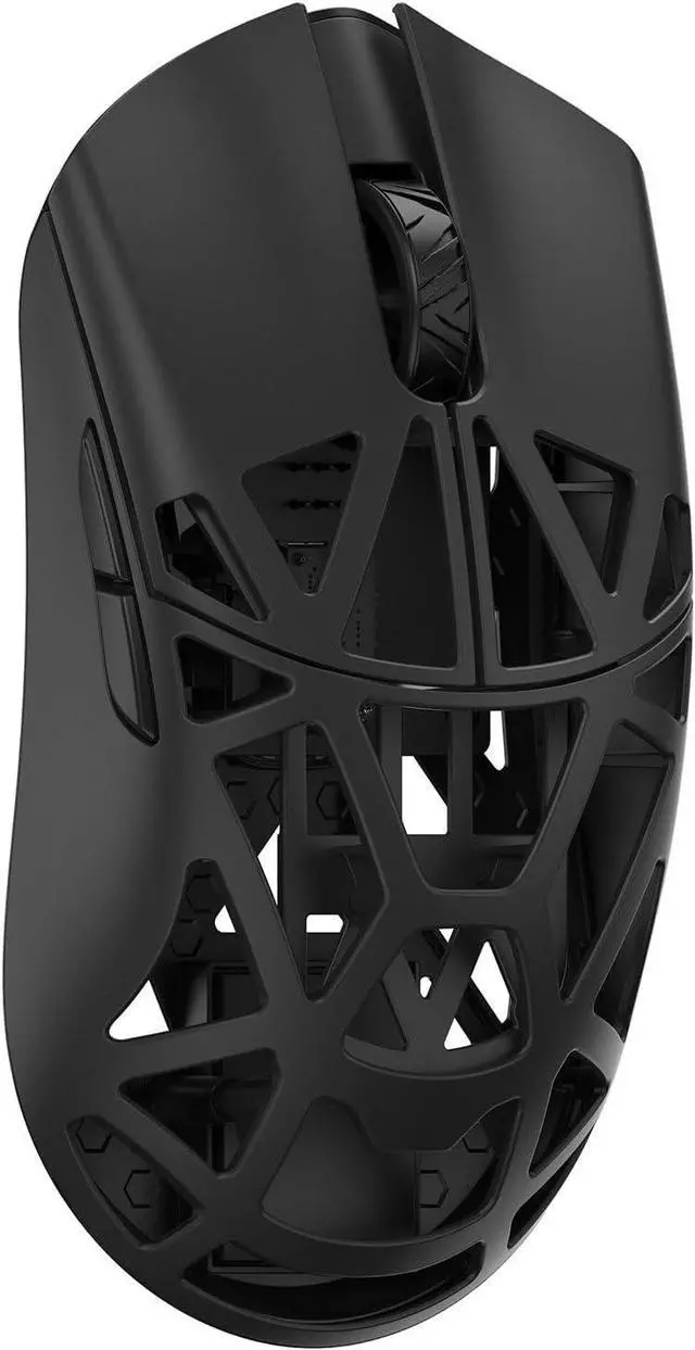 Main image of MK x WLMOUSE Beast X Pro Wireless 8K Mouse with Solid Sides (OM Optical, Black)