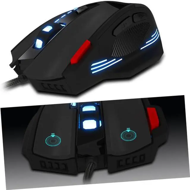 Alt view image 2 of 7 - 2pcs Professional Gaming Mouse Wire Mouse Laptop Mouse Professional Gaming Mouse Computer Mouse Optical Mouse/3