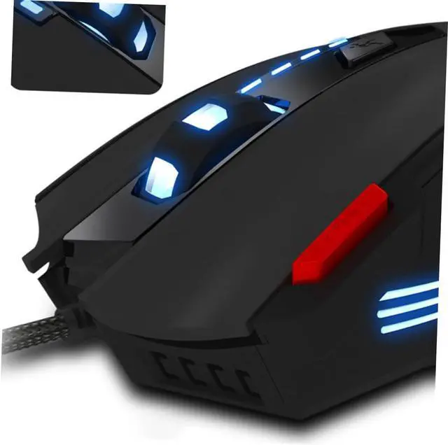 Alt view image 6 of 7 - 2pcs Professional Gaming Mouse Wire Mouse Laptop Mouse Professional Gaming Mouse Computer Mouse Optical Mouse/3