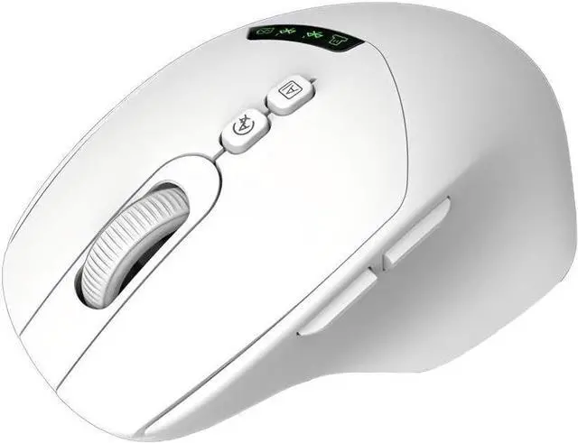 Alt view image 2 of 6 - Wireless AI Mouse with ChatGPT | Dual Connection w/h Bluetooth or 2.4G USB Receiver | Voice Typing, Real-Time Translation, Multi-Device Switching | Ergonomic Computer Mouse for Work & Study
