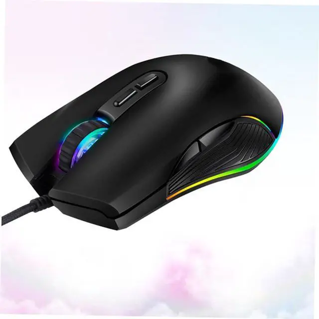 Alt view image 3 of 7 - 7 Computer Gaming Wire Mouse Corded Mouse Gamer Computer Mouse Gaming Wired Optical Gamer Wired Computer Mouse for Computer Mechanical Computer Mouse Gaming Mouse USB Game Console/4