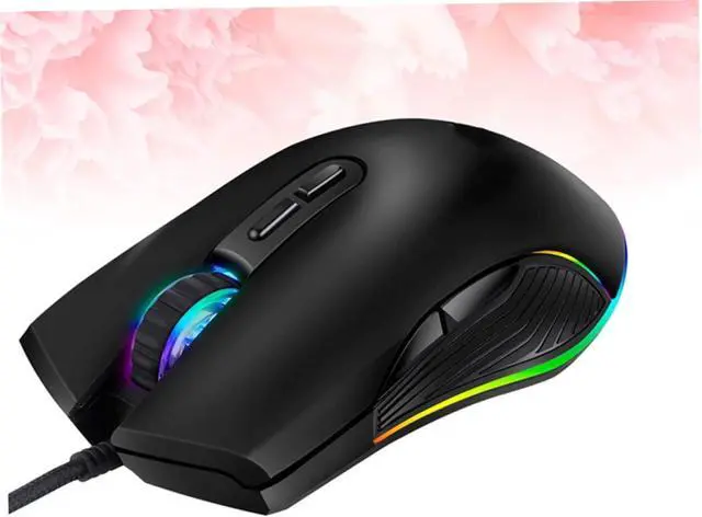 Alt view image 6 of 7 - 7 Computer Gaming Wire Mouse Corded Mouse Gamer Computer Mouse Gaming Wired Optical Gamer Wired Computer Mouse for Computer Mechanical Computer Mouse Gaming Mouse USB Game Console/4