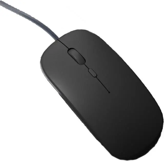 Main image of Wired Mouse, USB Computer Mouse, 3 Buttons Home and Office Mouse for Laptop,Computer,PC,Desktopfor Righty or Lefty Use,Black