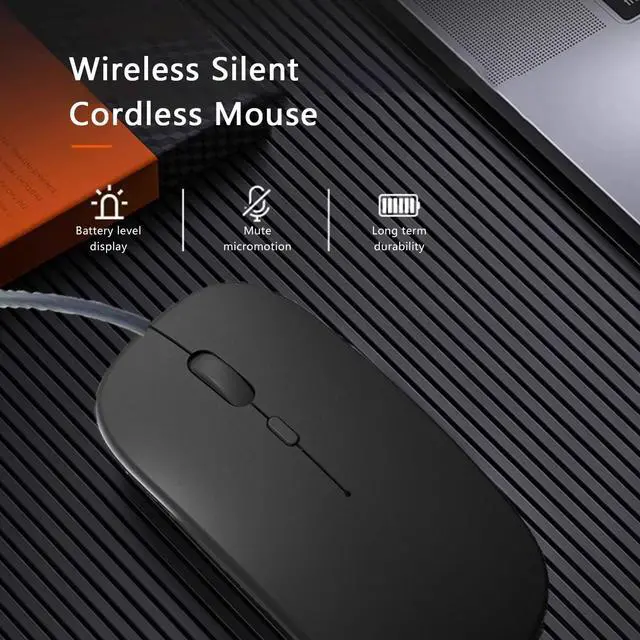 Alt view image 6 of 7 - Wired Mouse, USB Computer Mouse, 3 Buttons Home and Office Mouse for Laptop,Computer,PC,Desktopfor Righty or Lefty Use,Black