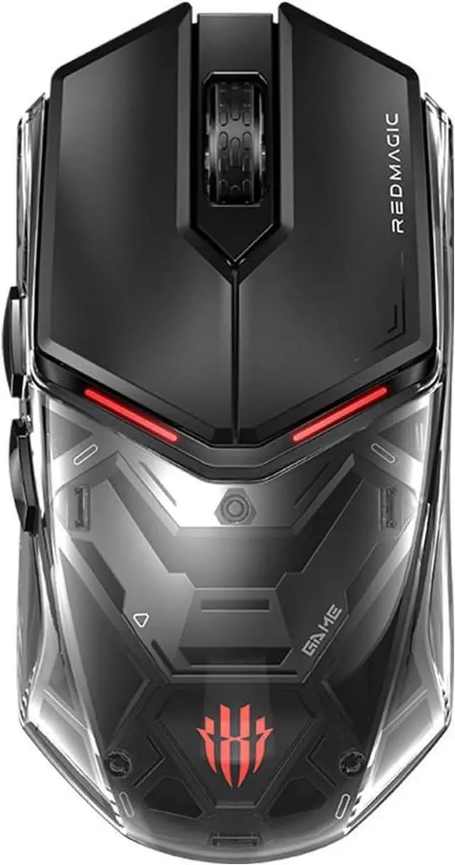 Main image of REDMAGIC Gaming Mouse, Tri-Mode Mouse Gaming with 26000 DPI, PC Gaming Mice with RGB Backlit Programmable Ergonomic Mouse Gamer, Lightweight, Rechargeable, 100Hrs for Windows, Mac Gamer, Black
