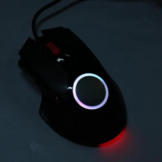 Alt view image 7 of 7 - Wired Mouse 7200 dpi RGB Backlit 8 Keys BT Gaming Mouse Computer Mouse Ergonomic Design Mouse with Fire Button for Laptop PC/45