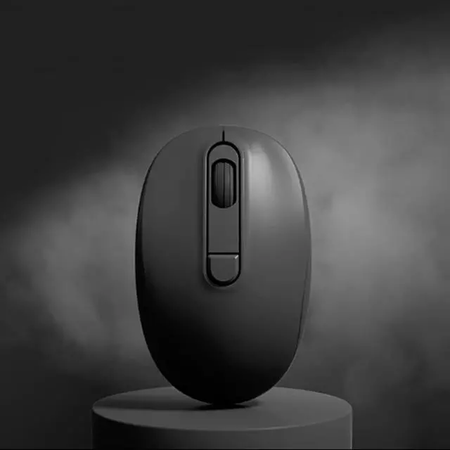 Alt view image 2 of 3 - Bluetooth Mouse Wireless Gaming Mouse Triple Modes DPI Adjust Silent Charging Model for PC/LaptopPink