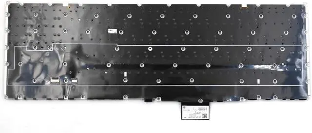 Alt view image 2 of 3 - KGIGIBE Replacement Backlit Keyboard for Acer Predator Helios 16 PH16-71 Gaming N23Q1 Laptop US Black with Per-Key RGB Backlit