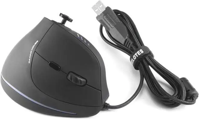 Alt view image 4 of 7 - Vertical Gaming Mouse Vertical Ergonomic Mouse With Joystick Control Adjustable 10000DPI For Gamers/PC/Laptop/Desktop