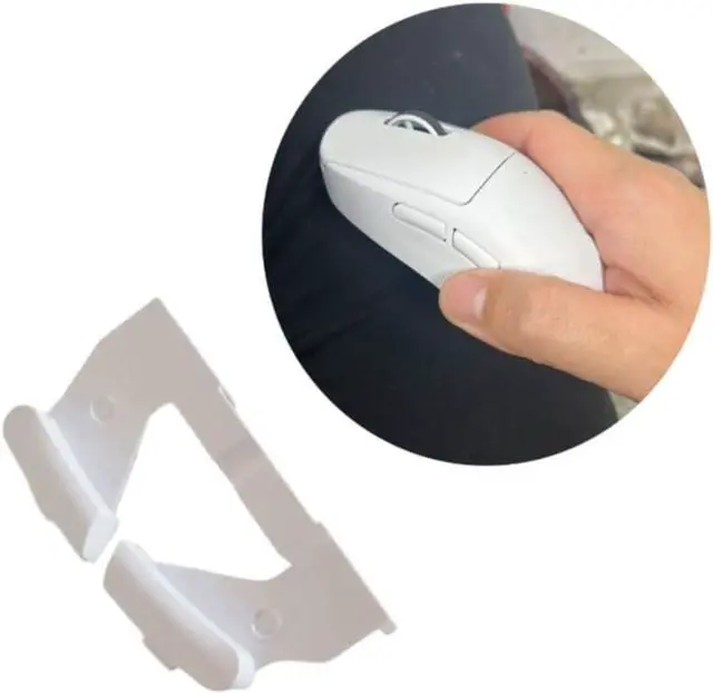 Alt view image 3 of 7 - Replacement Mouse Shell for GProX Superlight 2 Mouse Left/Right Side Button Upper Shell Case Cover Repair Part