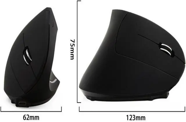 Alt view image 3 of 7 - Wireless Charging Bluetooth Mouse(FivegenerationsofWired)