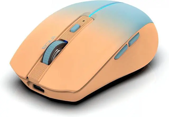 Alt view image 3 of 7 - Mouse IWM-511RT 1600 DPI, Wrls & BT, 6D Button, Orange