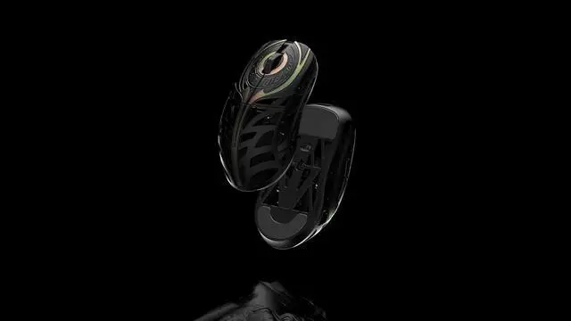 Alt view image 2 of 2 - MK X WLMOUSE Strider Wireless 8K Mouse (OM Optical, Black)