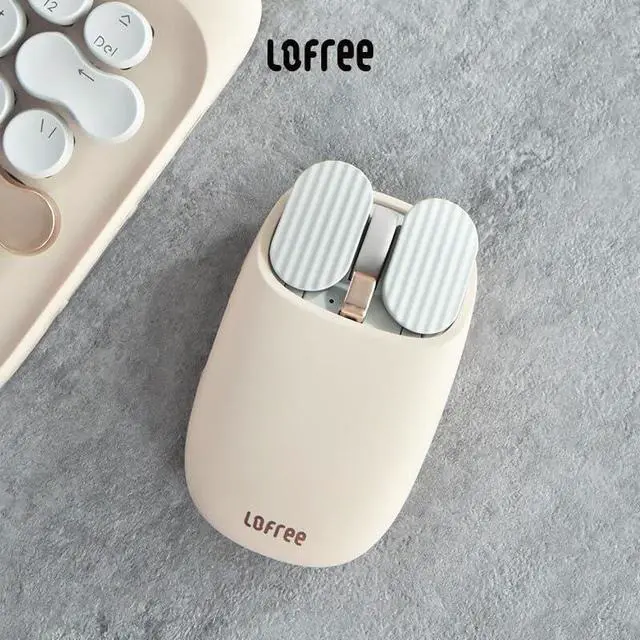 Alt view image 3 of 5 - MAUS Wireless Mouse  Bluetooth 5.0 & 2.4G USB, 3200 DPI Adjustable, Silent Click, Ergonomic, Rechargeable, for MacBook, iMac, Windows PC, Laptop, Travel