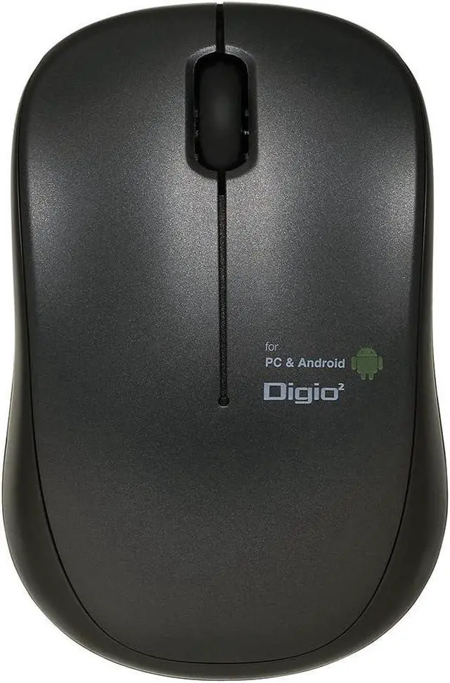 Alt view image 5 of 5 - Nakabayashi Co.,Ltd Mouse with retractable cable, have both interfaces USB-A and Micro-B, For Window and Android and Mac