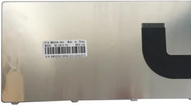 Alt view image 5 of 5 - Compatible US Laptop Keyboard Compatible with EMachine E440 E640 E640G E642 E642G G460 G460G E442 E442G E442Z E442ZG E443 E529 E530 E644 E644G