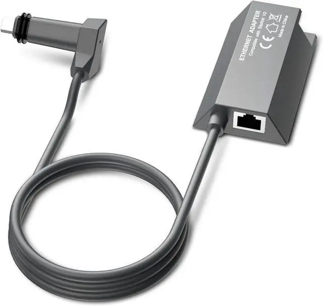 Alt view image 3 of 7 - Wireless Mouse with Nano Receiver for PC & Starlink Ethernet Adapter for Wired External Network Gen2