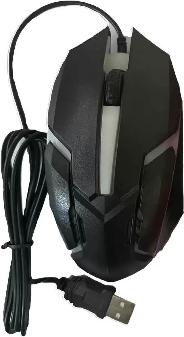 Main image of Say Goodbye to mediocrity and Shine with Individuality! The X1 Illuminated Wired Mouse is not only an Excellent Tool for Precise Control, It's Also a Beautiful Sight on Your Desktop (Black)