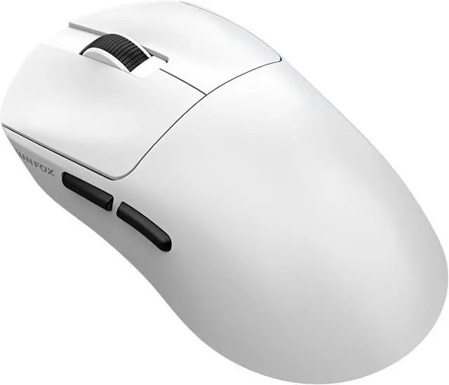Main image of H8 Gaming Mouse, 12000 DPI, Triple Mode 2.4G/BT/Wired, 1000Hz, 55g Lightweight, Carbon Fiber Design (H8-White)