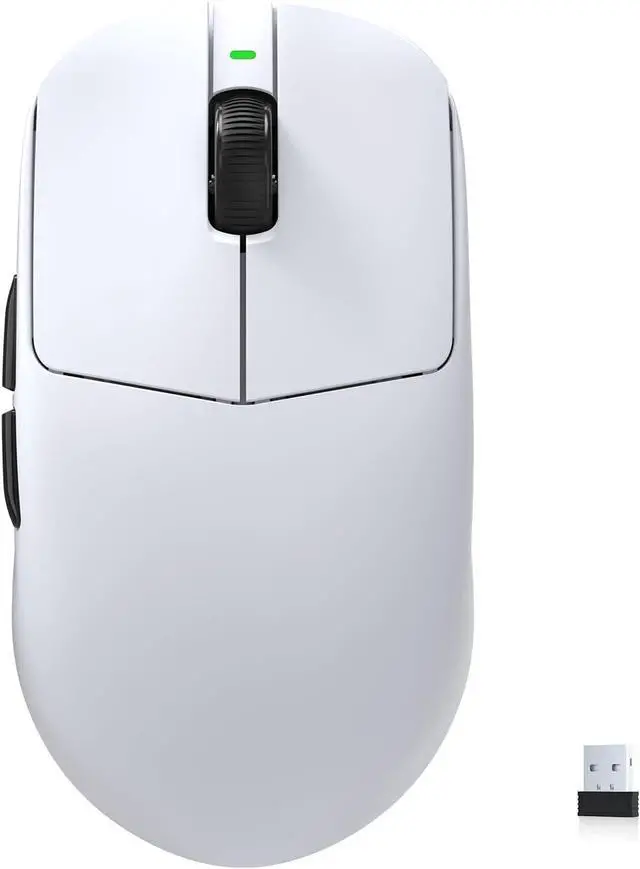 Main image of Mercury Wireless Gaming Mouse41g Ultalight, PAW3395 Sensor, 8K Polling Rate,26000 DPI,5 Programmable Buttons Optical Mice for PC/MAC/Laptop,White