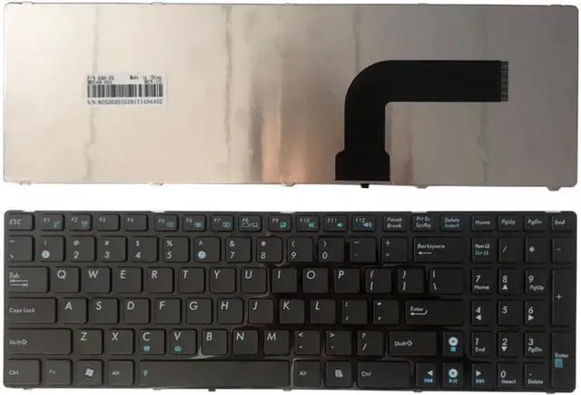 Main image of Replacement Keyboard Compatible with K52 K52F K52J K52JR K52DE K52JB K52JC K52JE K52N A72 A72D A72F A72J US Laptop Compatible Keyboard