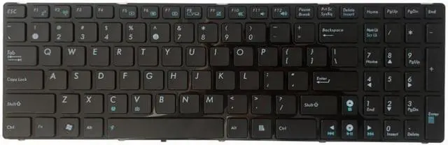 Alt view image 2 of 5 - Replacement Keyboard Compatible with K52 K52F K52J K52JR K52DE K52JB K52JC K52JE K52N A72 A72D A72F A72J US Laptop Compatible Keyboard